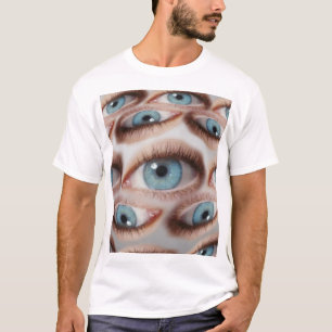 Psychedelic Vision: Abstract Eye Illusion T-Shirt