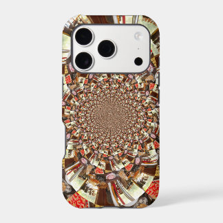 Psychedelic Vision | Earthy Brown Hues Abstract 