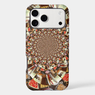 Psychedelic Vision   Earthy Brown Hues Abstract 