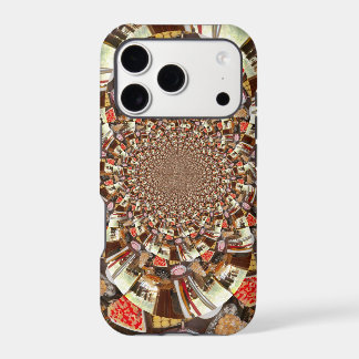 Psychedelic Vision | Earthy Brown Hues Abstract 