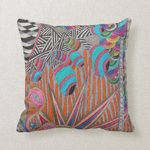 Psychedelic Visions Cushion
