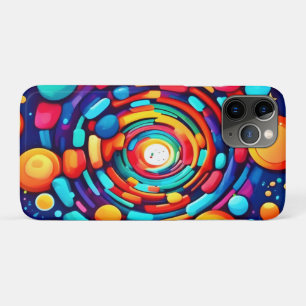 Psychedelic Vortex of Colour iPhone 11 Pro Case