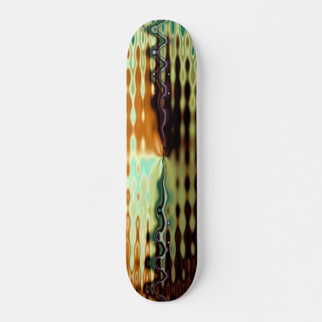 Psychedelic Wave Skateboard (Front)