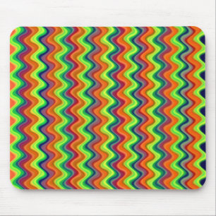 Psychedelic Waves Mousepad