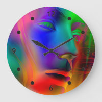 Psychedelic Woman Face