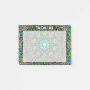 Psychedelic World Post-it Notes