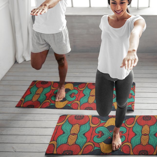 psychedelic yoga mat (Creator Uploaded)