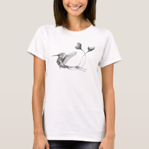 Psychedlic Bird Tattoo T-Shirt