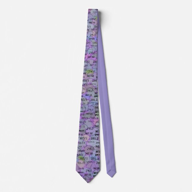 Psychiatric FDM Codes 2 (Diagnosis) Men's Tie (Front)