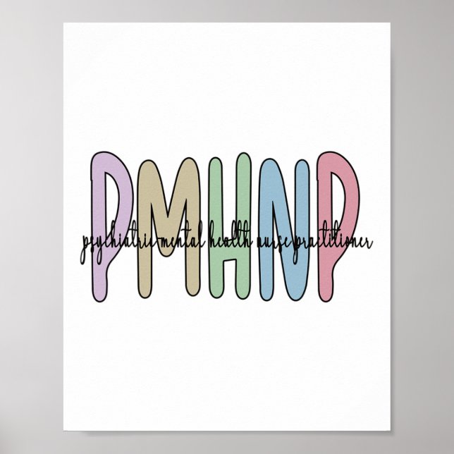 Psychiatric Mental Health Nurse Practitioner 1  Poster (Front)