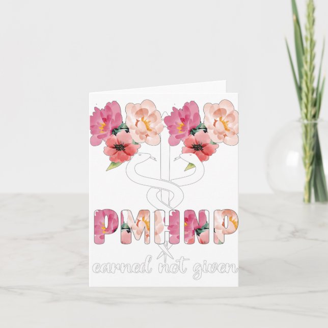 Psychiatric Mental Health Nurse Practitioner  Card (Front)