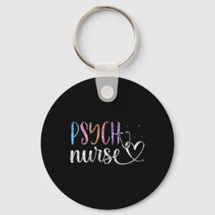 Psychiatric Nurse Nursing Psychiatry Key Ring