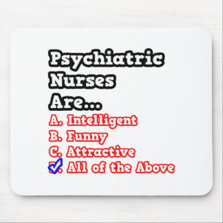 Psychiatric Nurse Quiz...Joke Mouse Mat