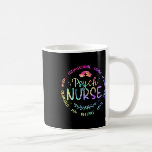 Psychiatric Nurse Rn Mental Health Psych Nurse Tie Coffee Mug