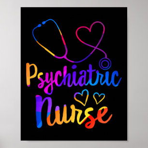 Psychiatric Nurse Week RN Mental Health Nursing Sc Poster