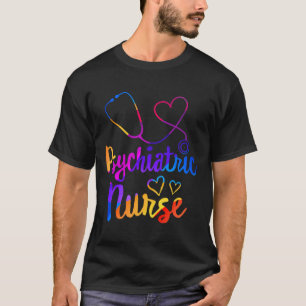 Psychiatric Nurse Week Rn Mental Health Nursing Sc T-Shirt