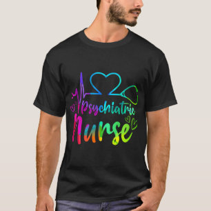 Psychiatric Nurse Week Rn Mental Health Nursing Sc T-Shirt