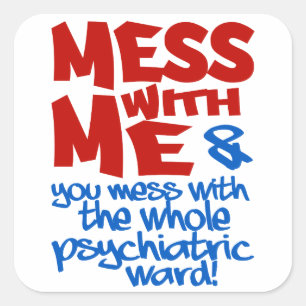 PSYCHIATRIC WARD stickers