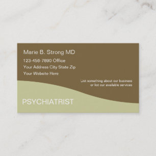 Psychiatrist Business Cards