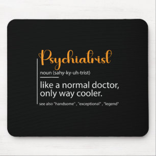 Psychiatrist Definition Psychiatry Doctor Speciali Mouse Mat