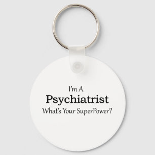 Psychiatrist Key Ring