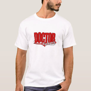PSYCHIATRIST LOGO BIG RED DOCTOR T-Shirt