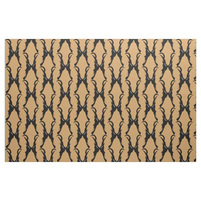 Psychiatrist Rorschach Design  Fabric (Fat Quarter)