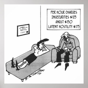 Psychiatrist’s Fee Schedule Poster