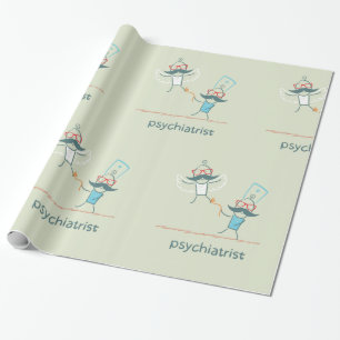 Psychiatrist Wrapping Paper