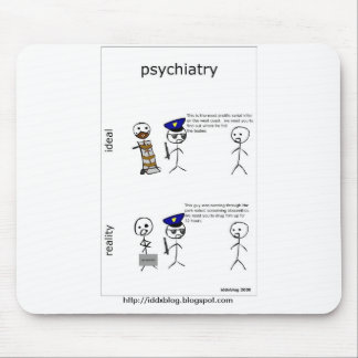 Psychiatry Comic Mousepad