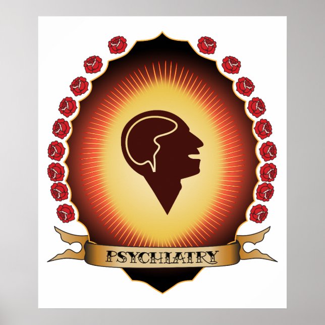 Psychiatry Mandorla Poster (Front)