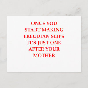 psychiatry postcard