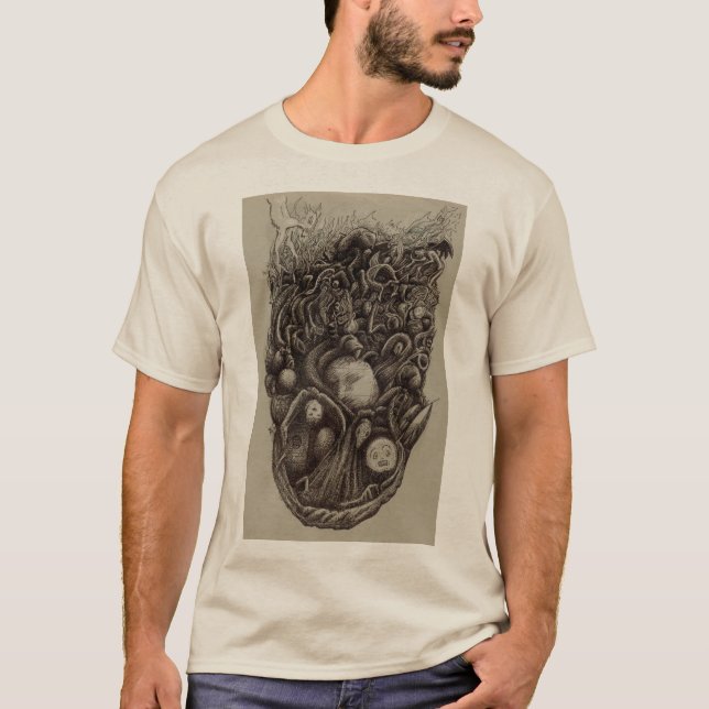 Psychic Assault  T-Shirt (Front)