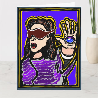 Psychic birthday card by ParanormalPrints