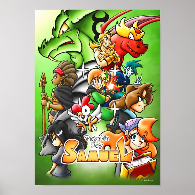 Psychic Boy Samuel Poster (Front)