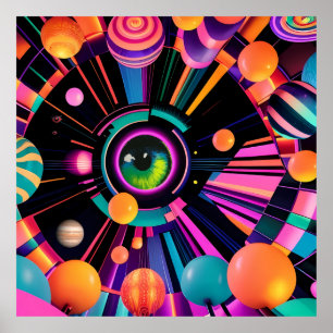 Psychic Candy Station Poster