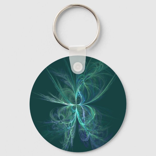 Psychic Energy Fractal Key Ring (Front)