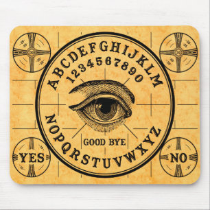 Psychic Eye Talking Board Mousepad