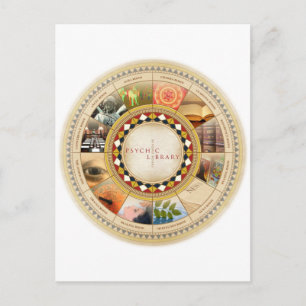 Psychic Library Postcard