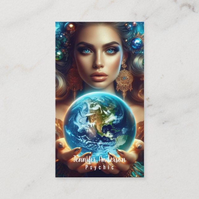 Psychic Medium Business Cards (Front)