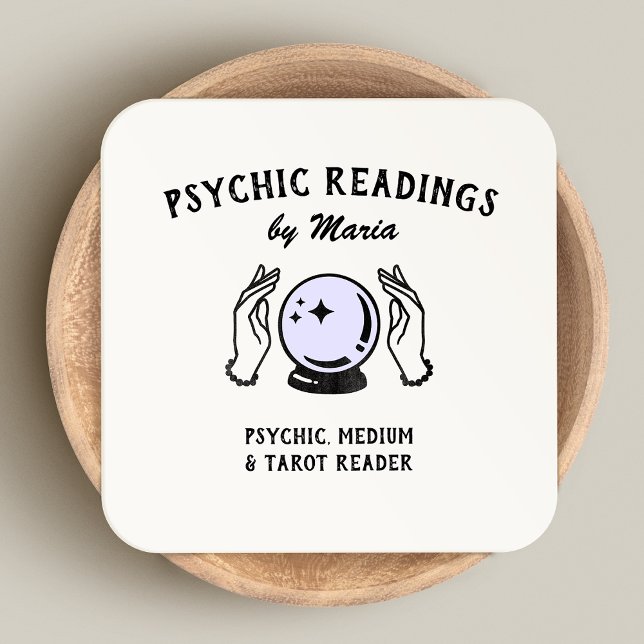 Psychic Medium Crystal Ball Business Card (Creator Uploaded)