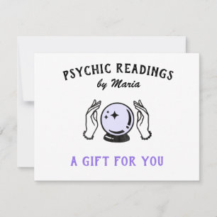 Psychic Medium Reading Gift Certificate  Holiday C