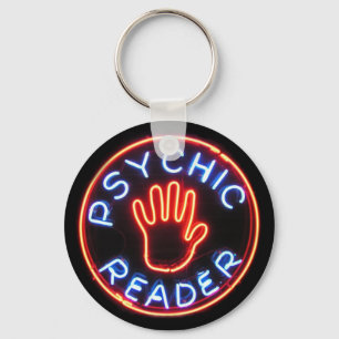 Psychic Reader Neon Sign Key Ring