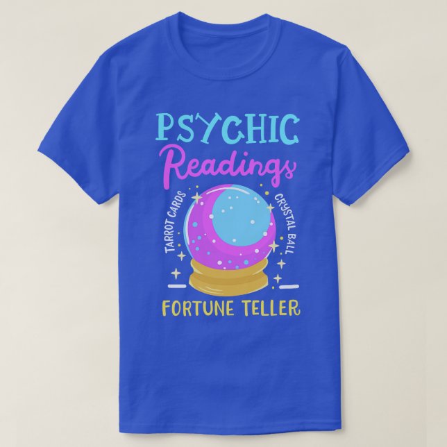 Psychic Reading Fortune Teller T-Shirt (Design Front)