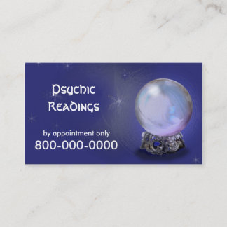 PSYCHIC Readings Business Card