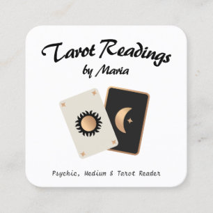 Psychic Tarot Card Reader Business Card