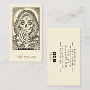 Psychic Tarot Reader Business Card