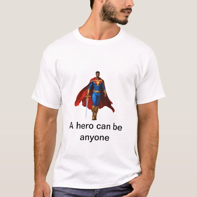 Psychic Threads: Empower Your Style with Superhuma T-Shirt (Front)