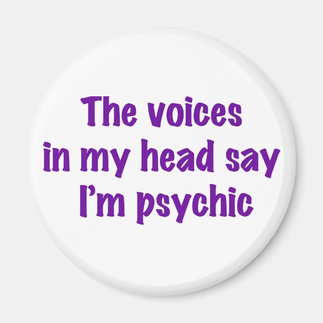 Psychic Voices Magnet (Front)