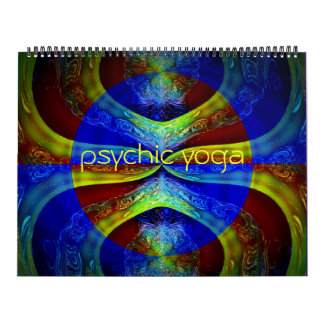 Psychic Yoga Abstract Art Calendar